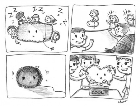 《瑞奇的寵物》內頁插圖 - 陪伴  / 宇宙光